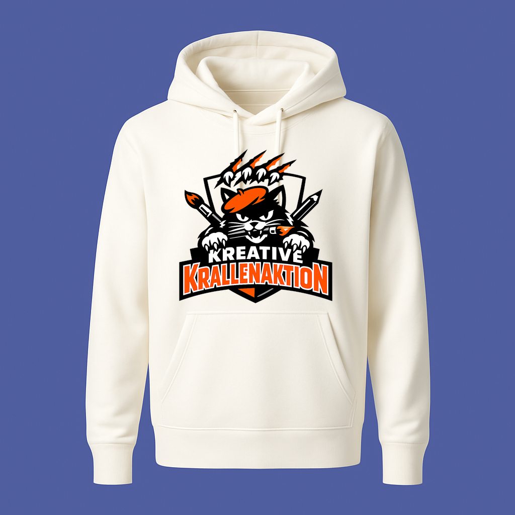 Hoodie KrallenKunst Katze Vibes