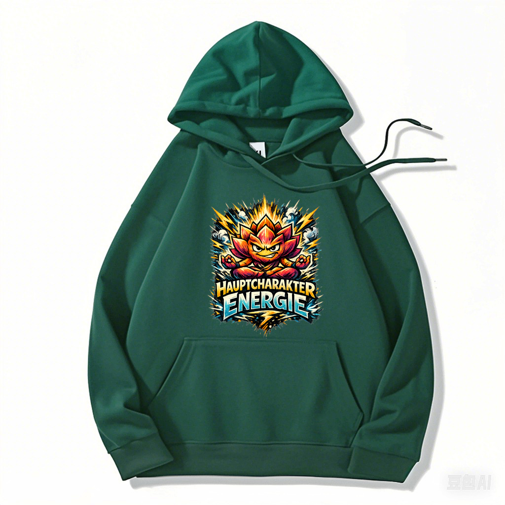 Hoodie Hauptcharakter Yoga Flow