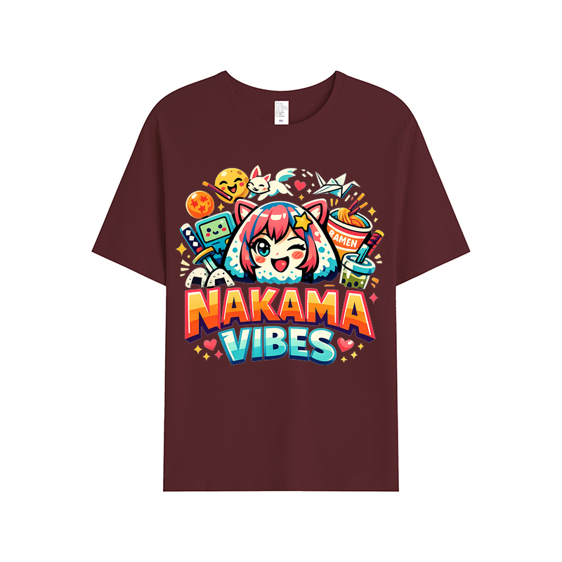 T-Shirt Nakama Vibes – Anime Freundschafts-Design