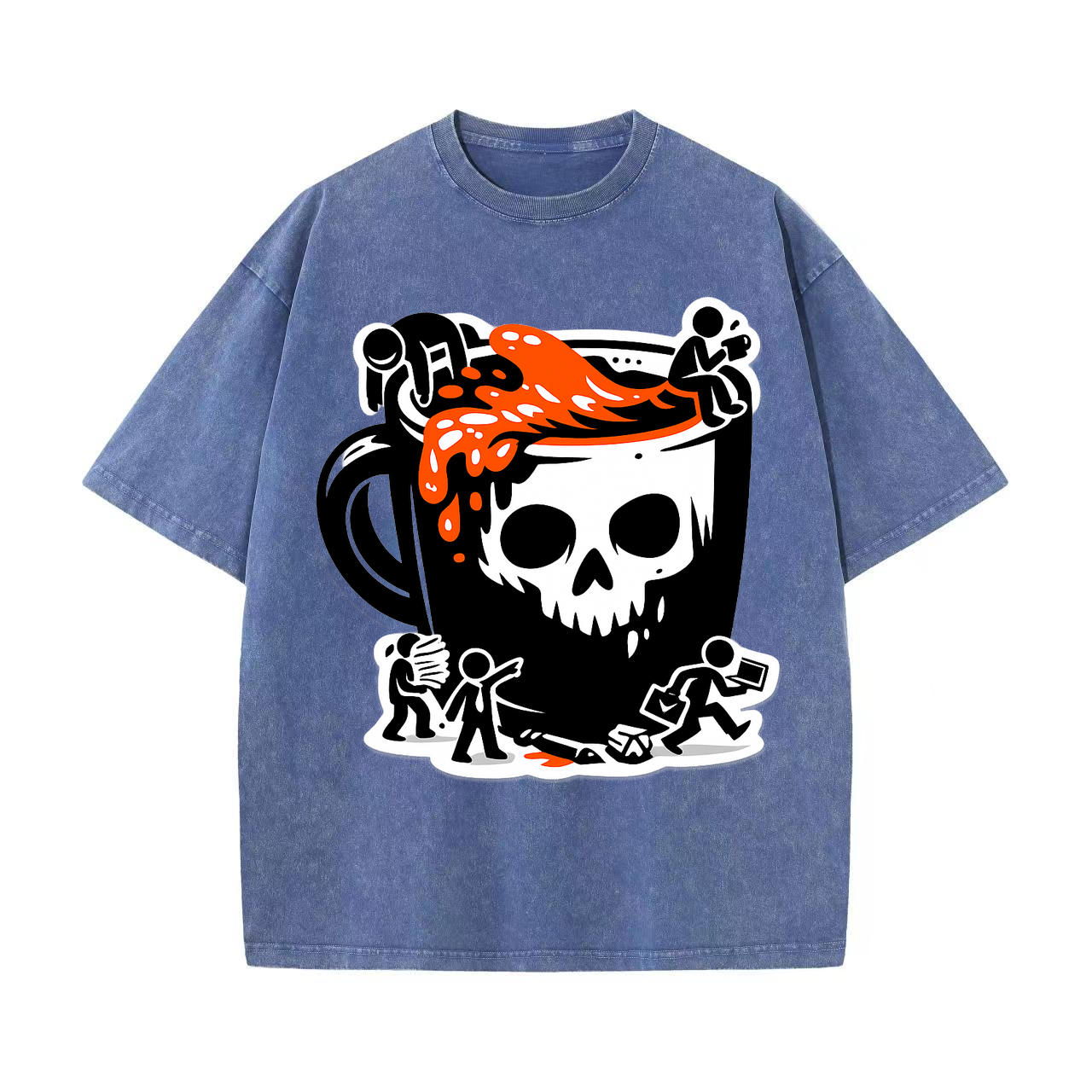 T-shirt Kaffee-Kollaps: Hilfe für Kollegen