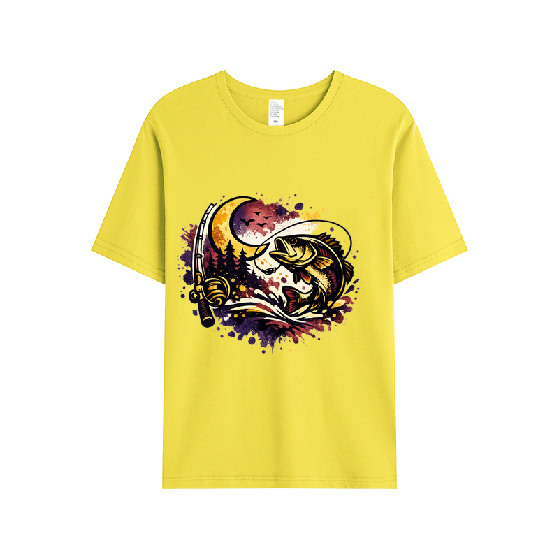 T-Shirt Anglerherz Abtauchen in die Freiheit