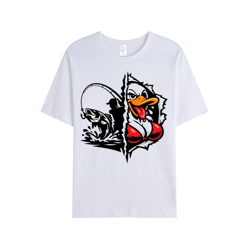 t-shirt Angelglück am Wasser