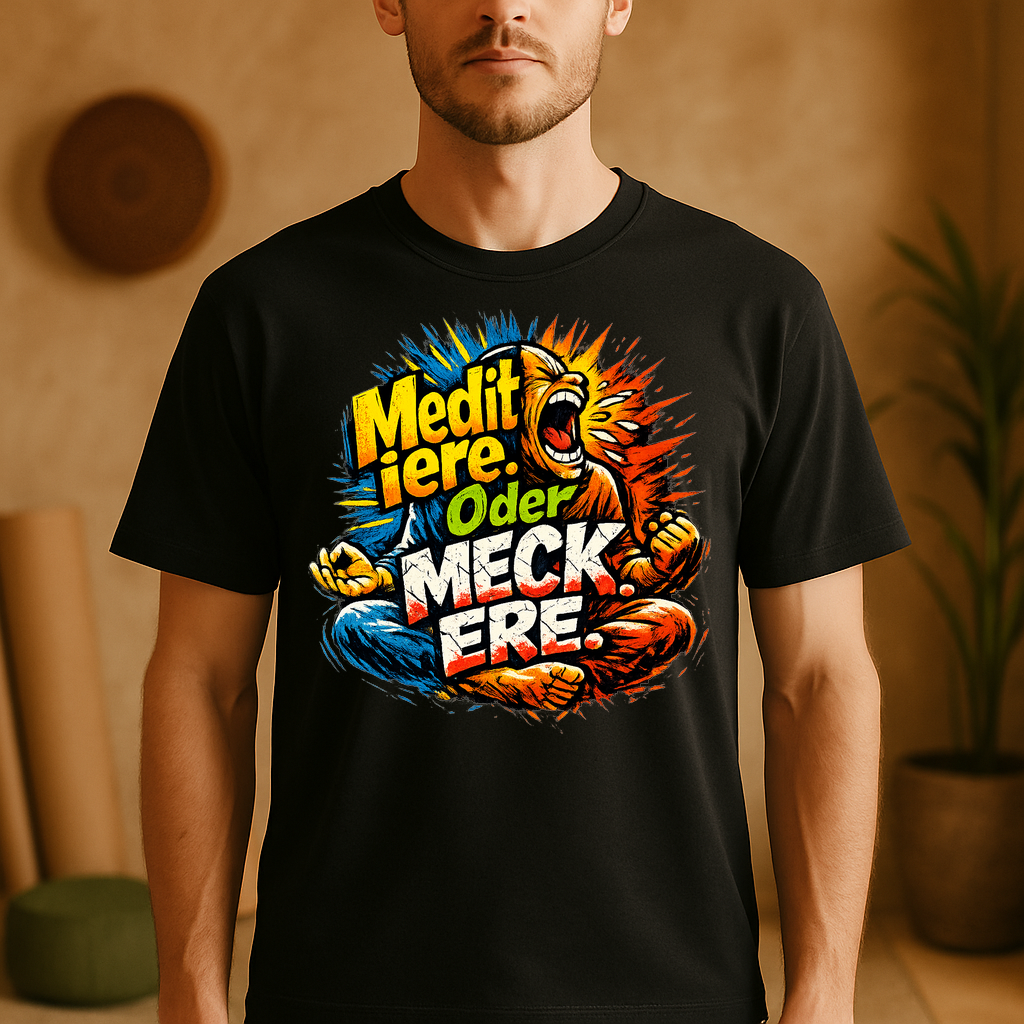 T-Shirt Inner Balance Mecker oder Meditieren