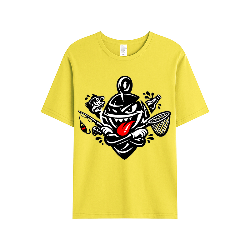 T-Shirt Angelglück am Wasser