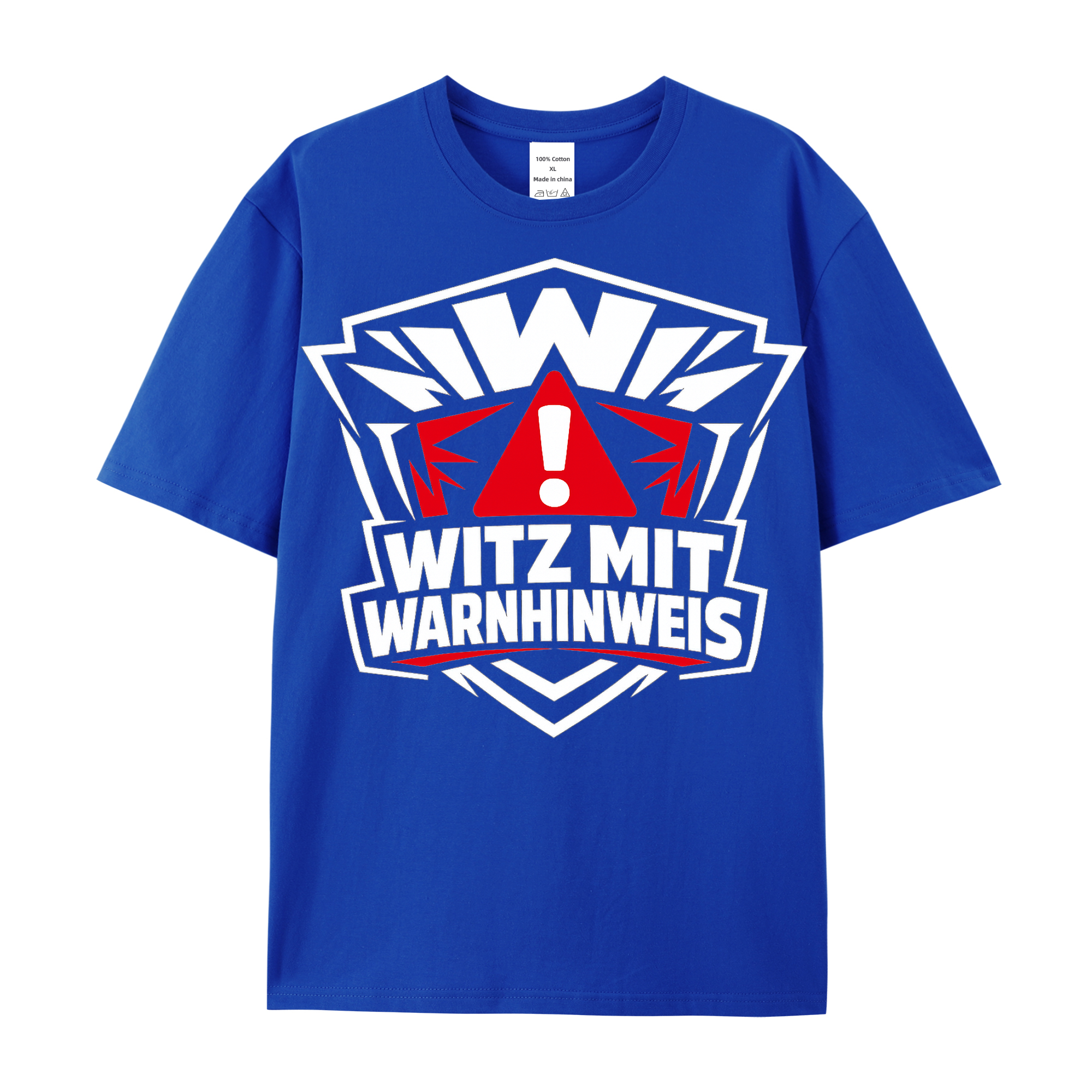T-shirt Witzwächter Emblem Warnwitz 2026