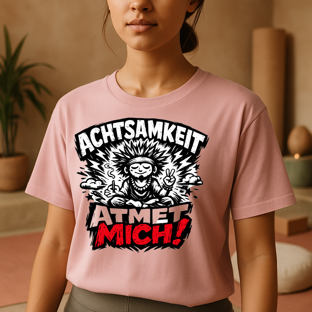 T-Shirt Achtsamkeitsatmer Yoga Yogi