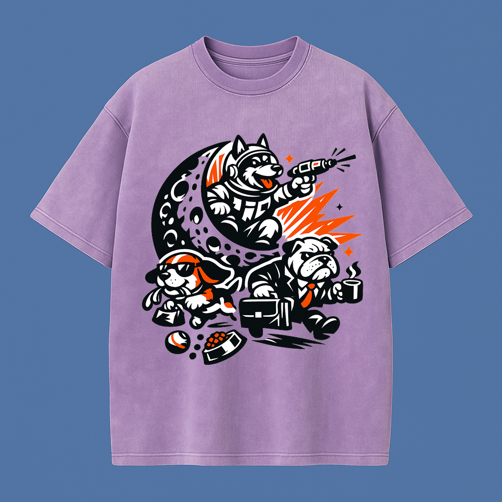 T-Shirt Pfotenliebe Hundeglück