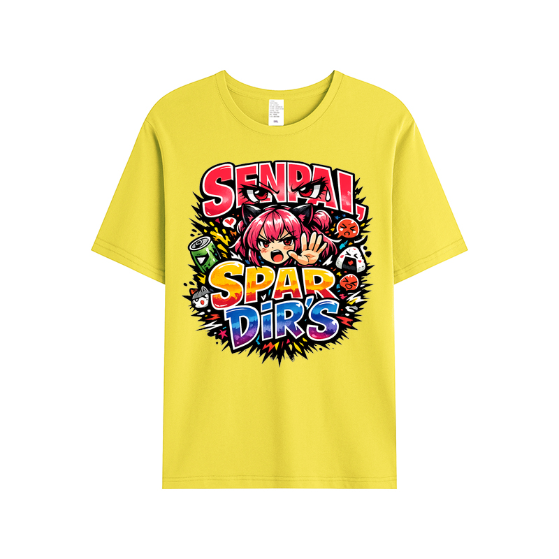 T-Shirt Senpai Spar Dir's Anime Vibe