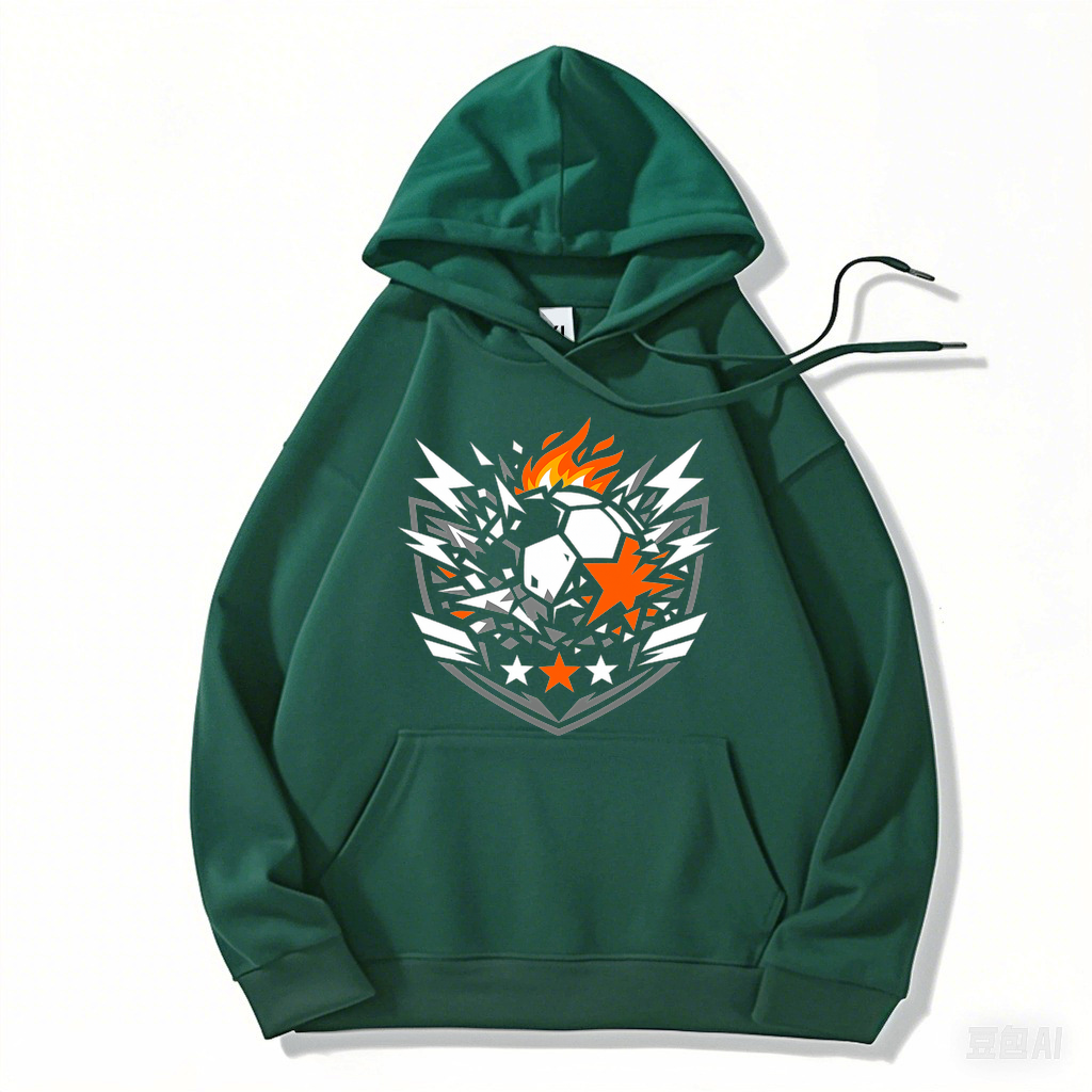 Hoodie Rebellenrausch Vektor – Chaotenherz WM 2026
