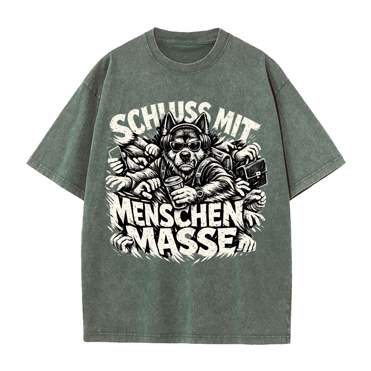 Schluss mit Menschenmasse t-shirt