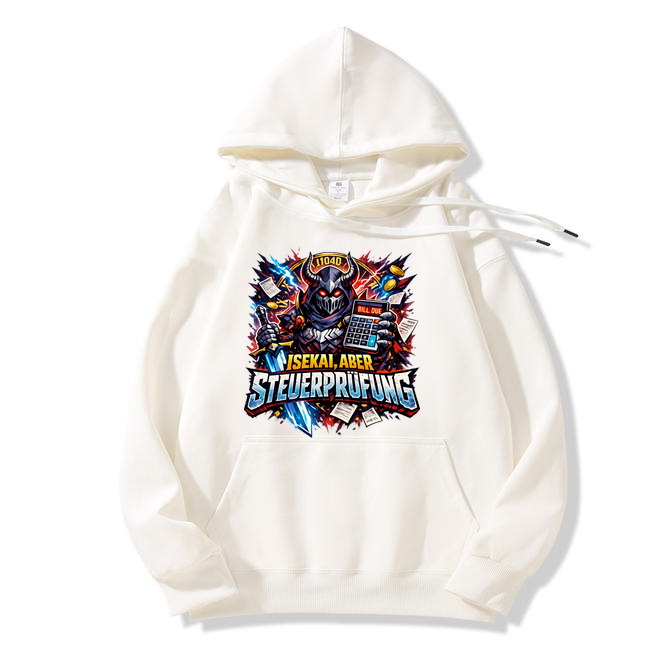 Hoodie Isekai Steuerprüfung Chaos