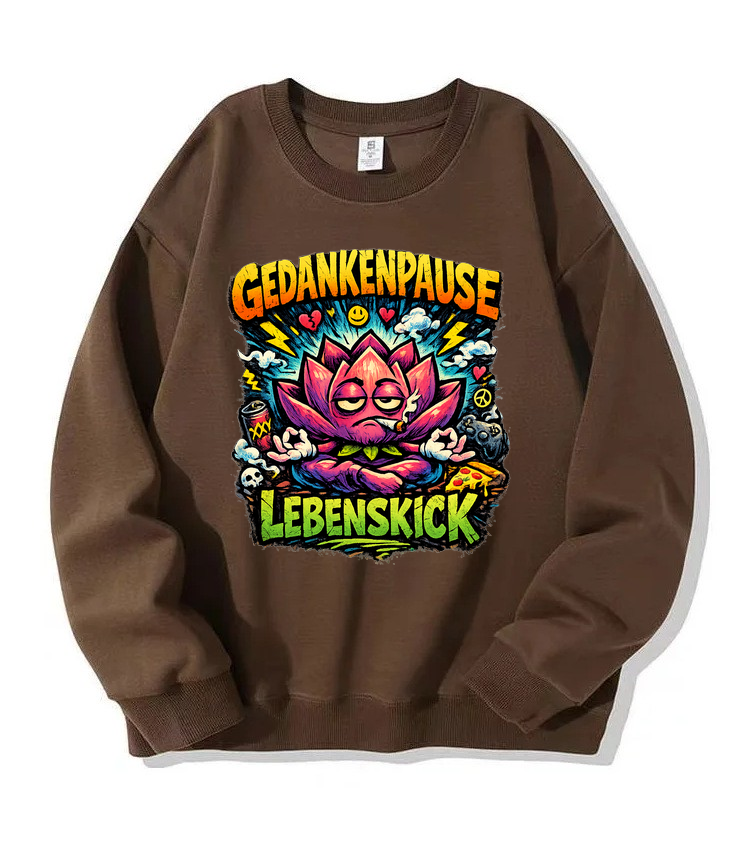 Sweatshirt Gedankenpause Flowkick