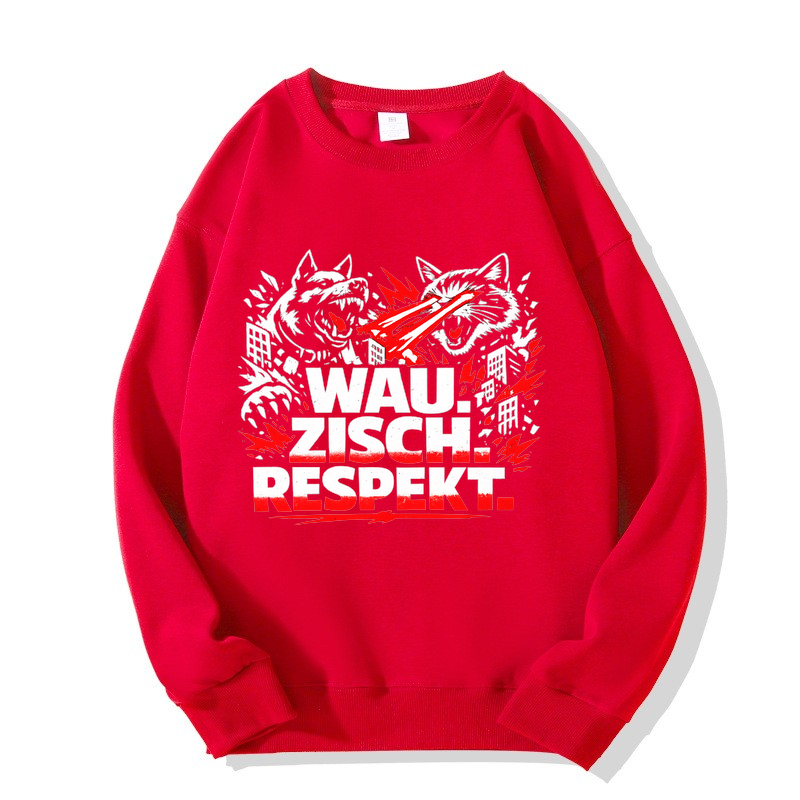 Sweatshirt Wau Zisch Respekt Haustier Vibes