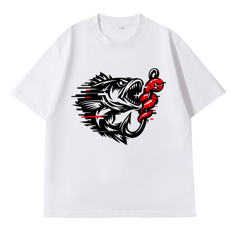 t-shirt Angelglück am Wasser