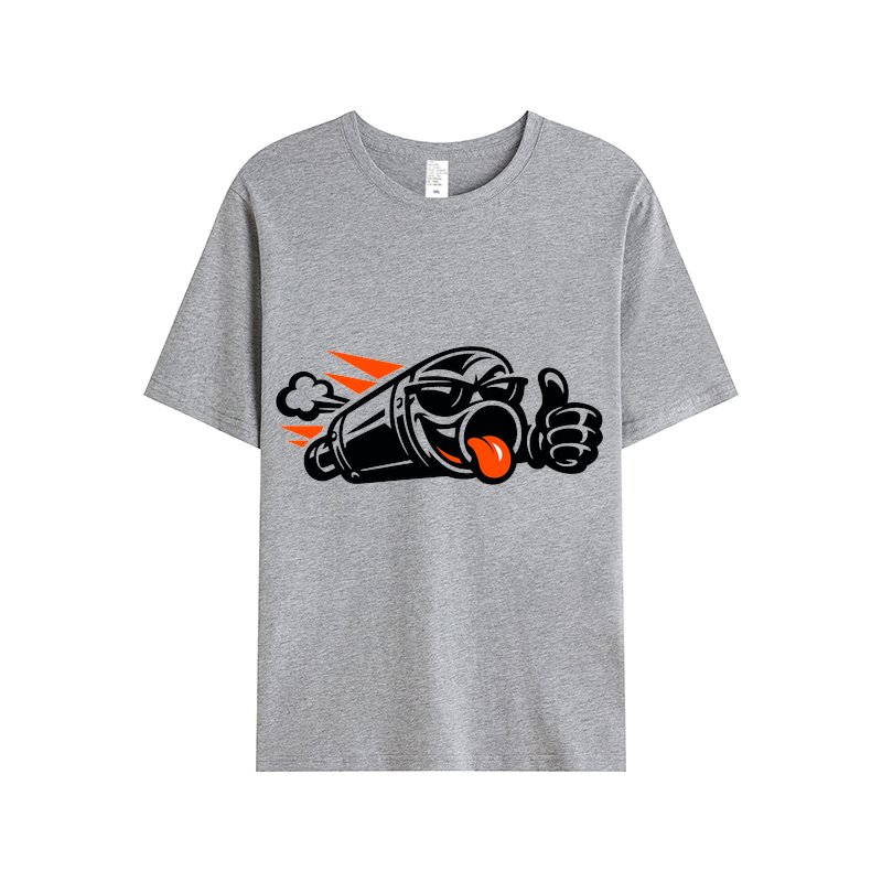 T-shirt Donnerrohr-Symbol der Straße