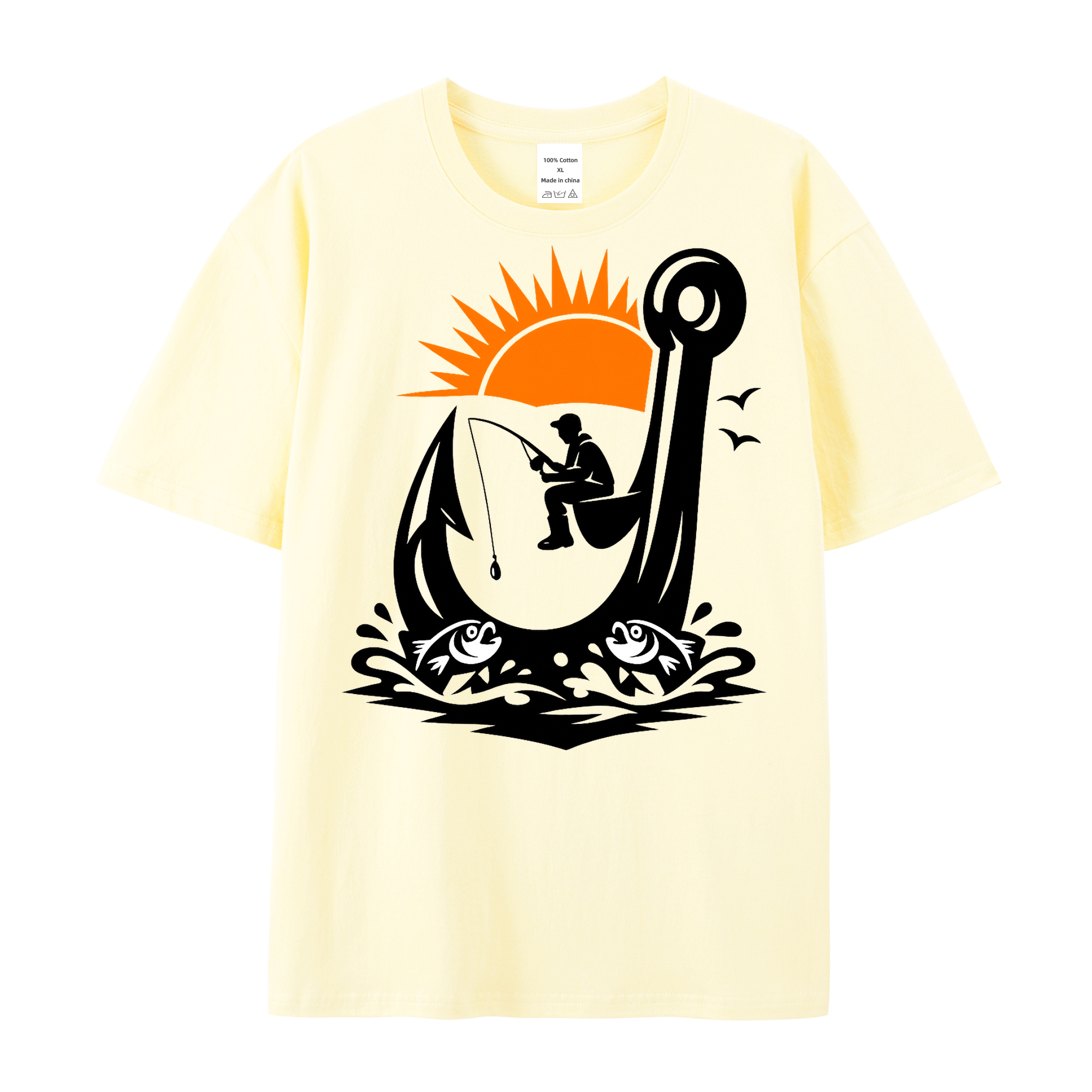 t-shirt Fischfang Flow