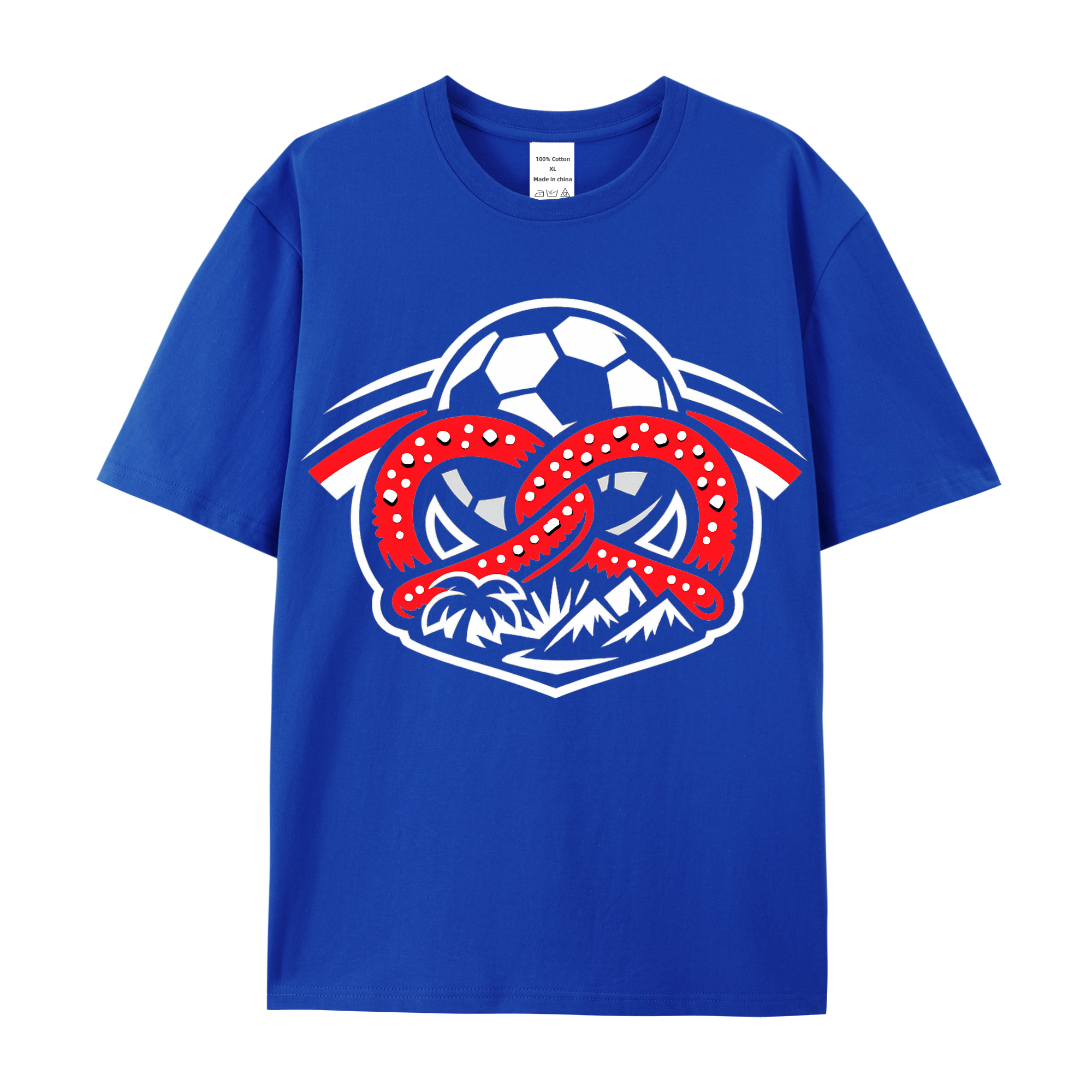 T-shirt wortgewandte WM-Stimmung im Lichtwirbel