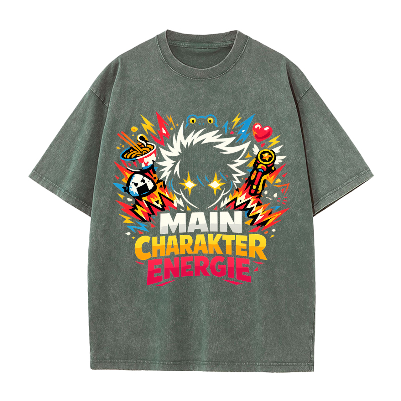 T-Shirt Main Character Energy Anime Vibes