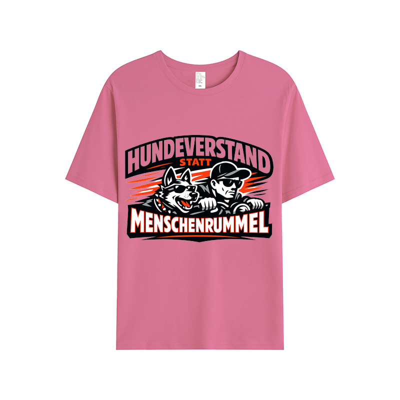 T-Shirt Hundeverstand statt Menschenrummel
