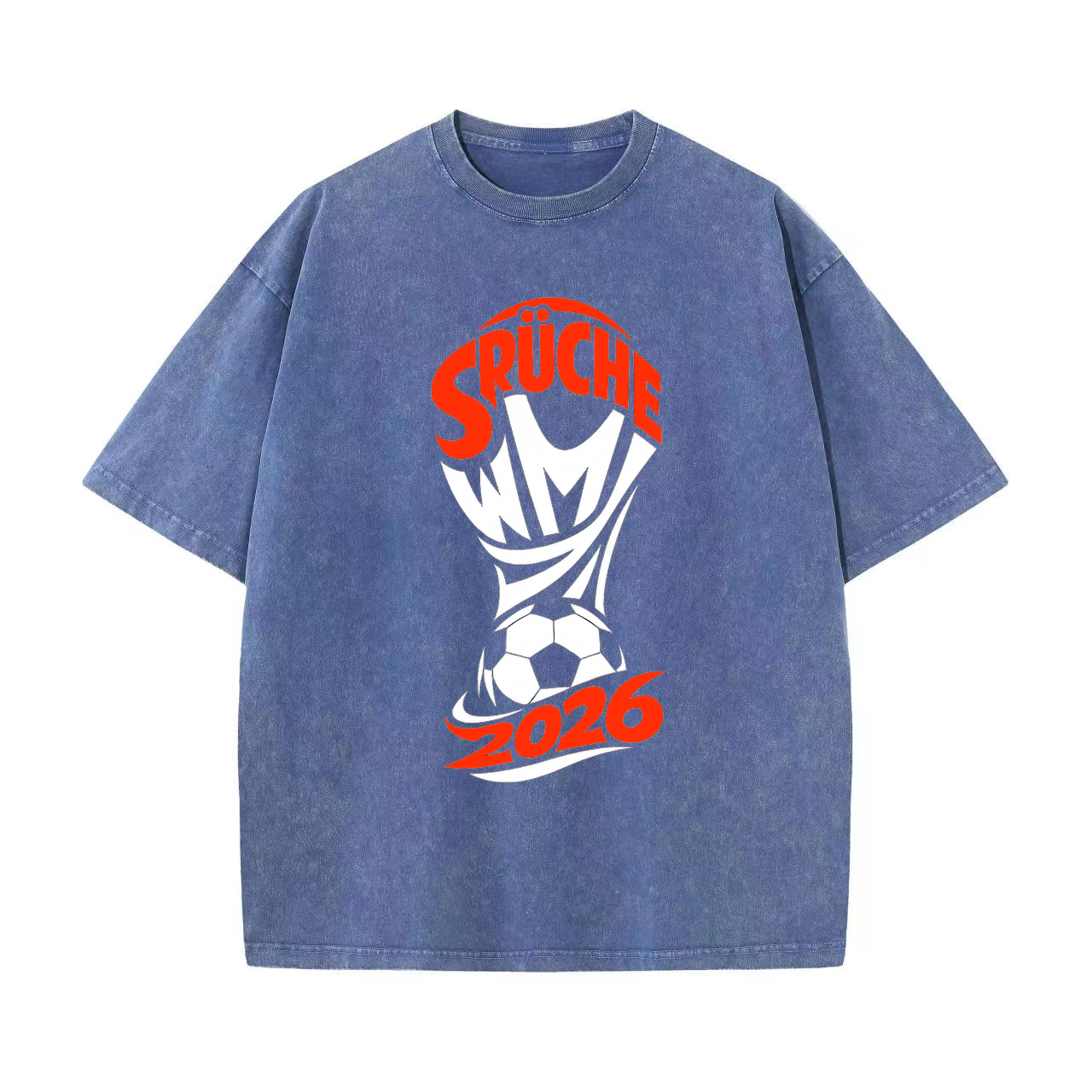 T-shirt Erlesene Anstoßparodie WM 2026 Vintage Vibe