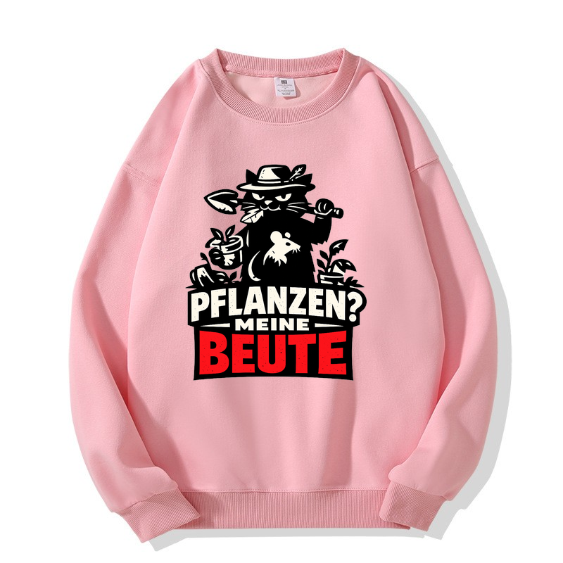 Sweatshirt Katzenbeute Pflanzenjäger