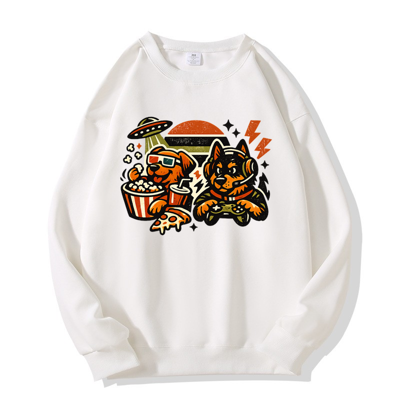 Sweatshirt Hundeliebe in jedem Stich