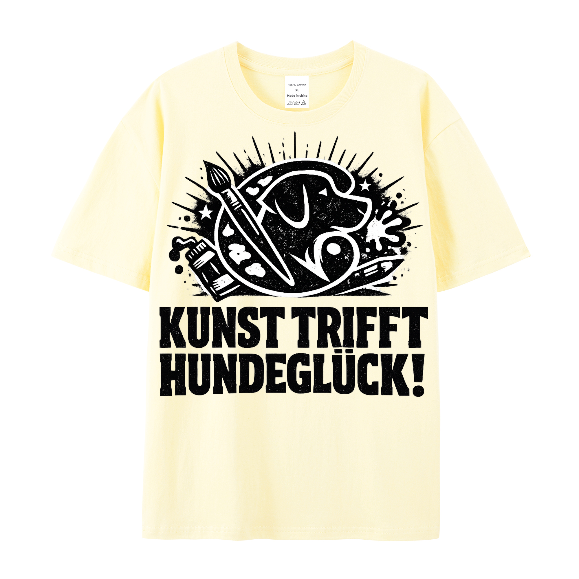 T-Shirt Kunstpfote Hundeglück