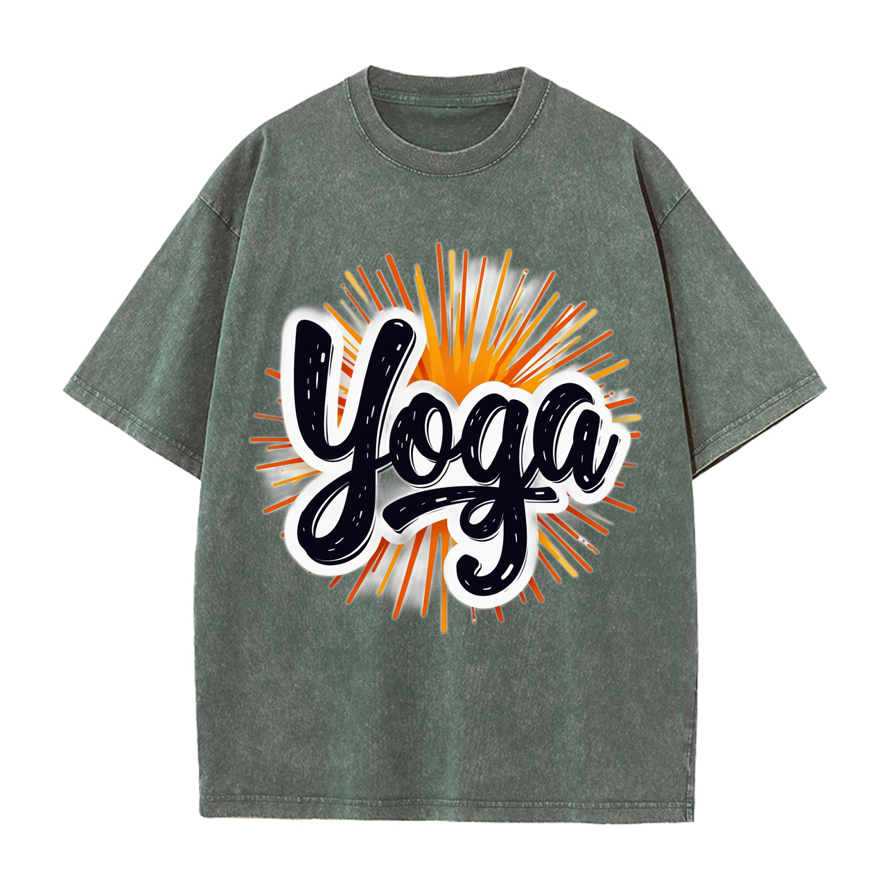 T-shirt Unisexe Yoga Respire, Doute, Continue