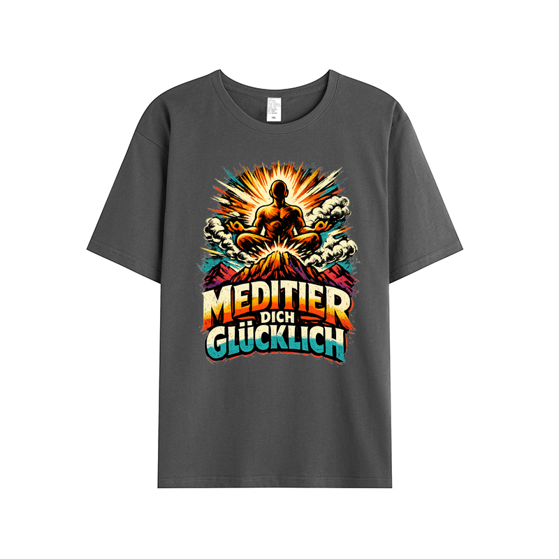 T-Shirt Glücksmeditation Yoga Shirt