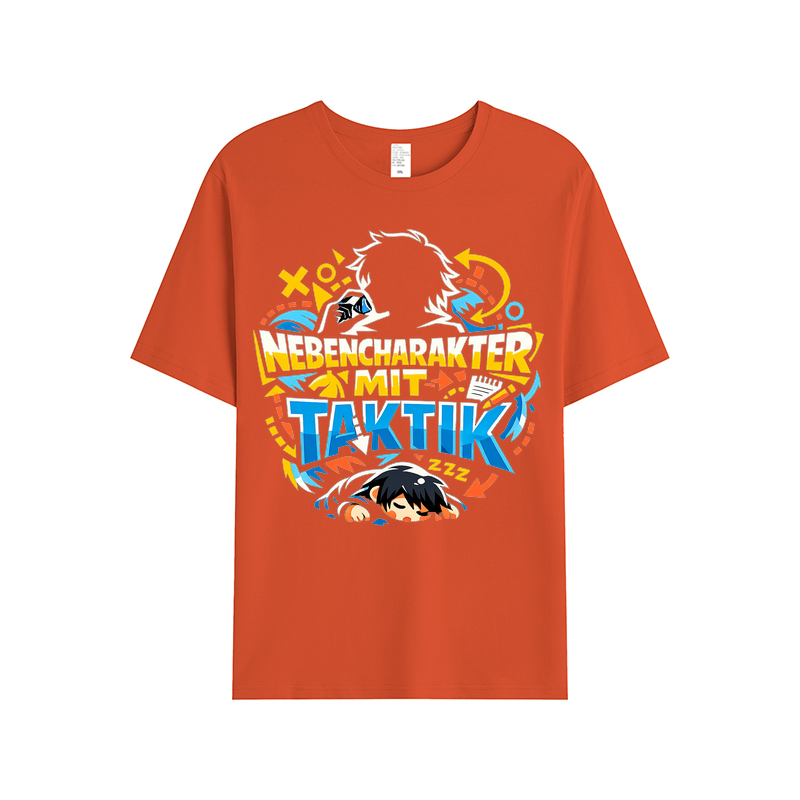 T-Shirt Anime Taktikheld Nebencharakter Style
