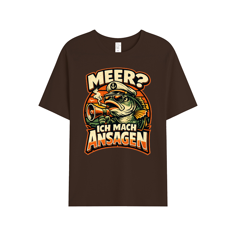 T-Shirt Meer Ansagen Angler Edition