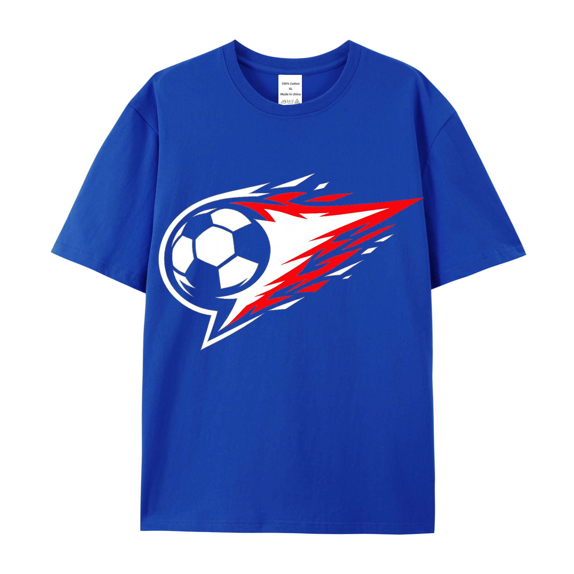 T-shirt Unaufhaltsames Flammenwappen Heldensymbol