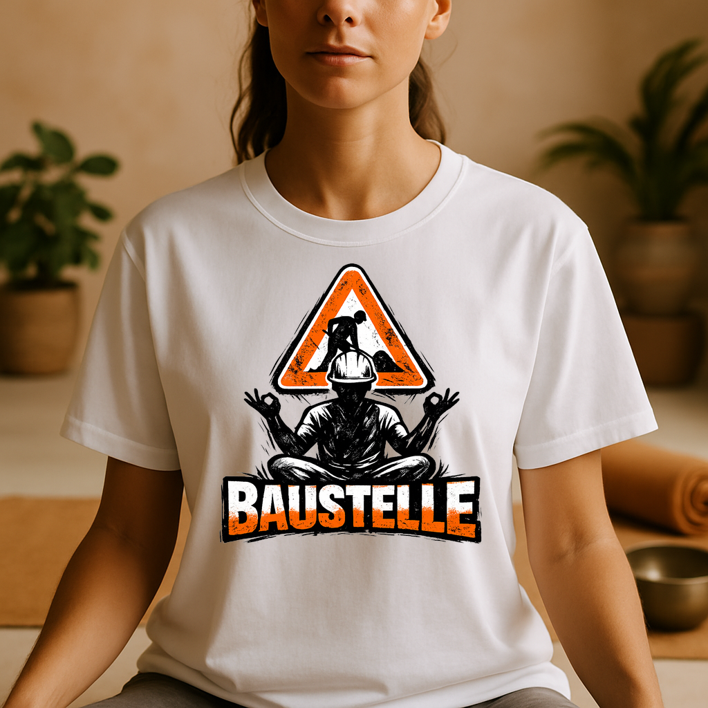 T-Shirt Yoga Baustelle Flow