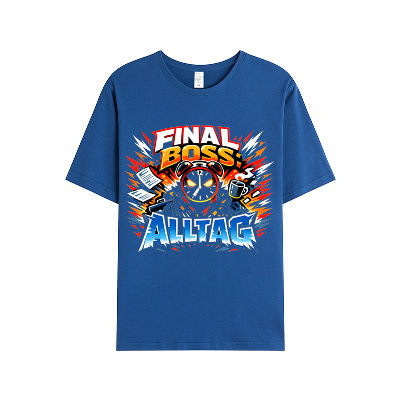 T-Shirt Final Boss Alltag – Anime Motiv für echte Helden