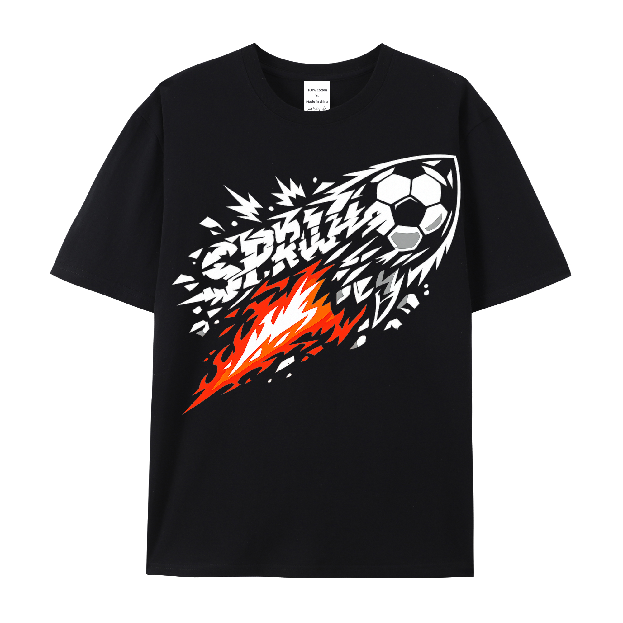 T-shirt Unaufhaltsamer Wirbel der Fanenergie