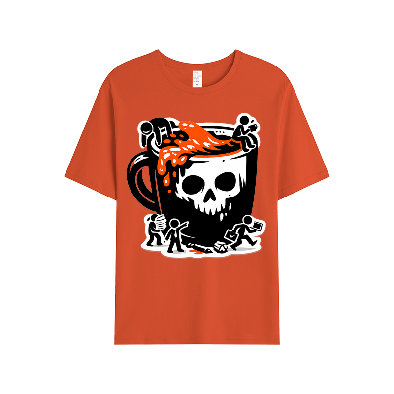 T-shirt Kaffeekollaps Kollegen Büroopfer