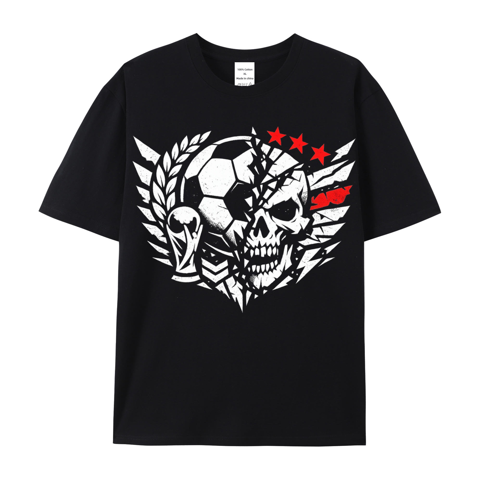 T-shirt Intensiver Kontrastgeist der WM-Spannung