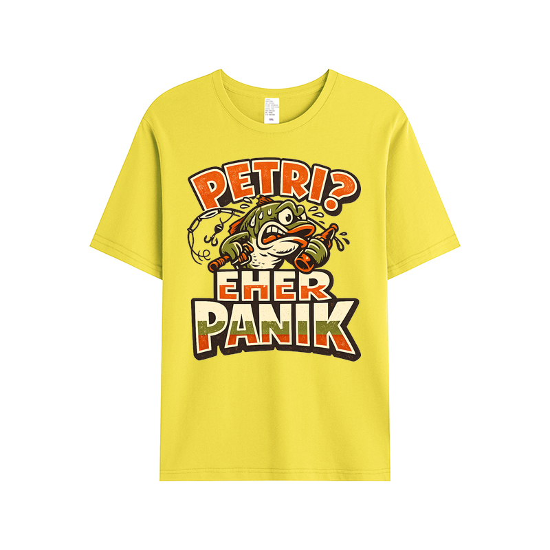 T-Shirt Petri Panik Angler Humor