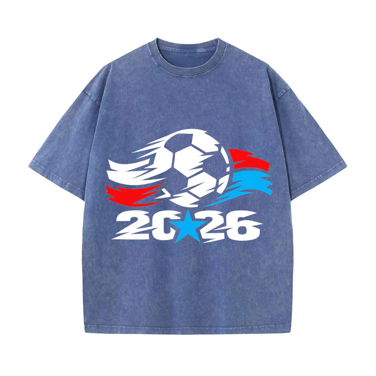 T-shirt Glänzendes Riesensymbol WM 2026