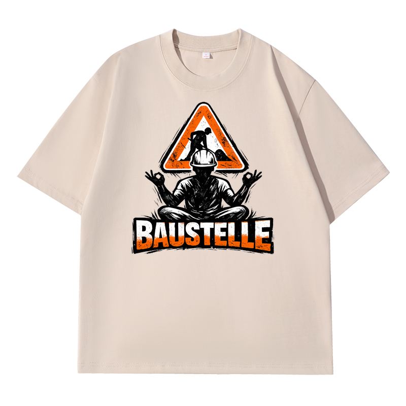 T-Shirt Baustellen-Yogi Flow