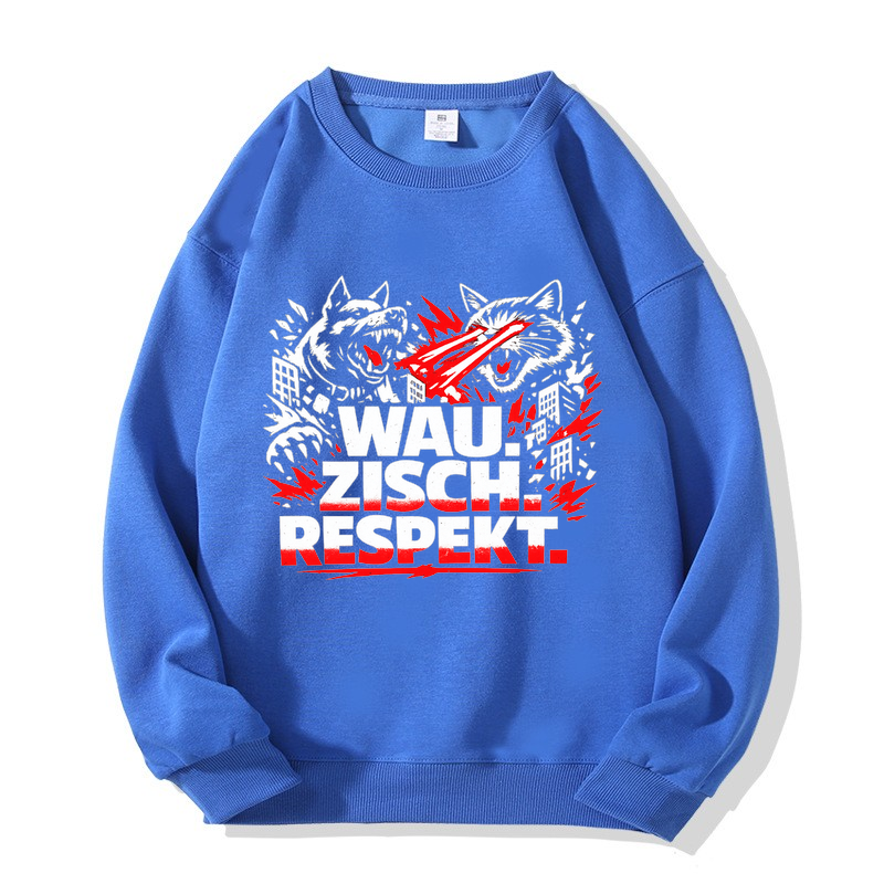 Sweatshirt Wau Zisch Respekt Haustier Vibes