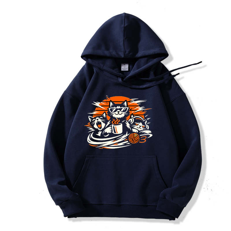 Hoodie Katzenliebe Pur