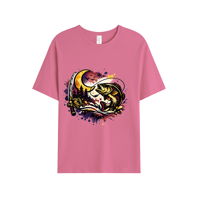 T-Shirt Anglerherz Abtauchen in die Freiheit