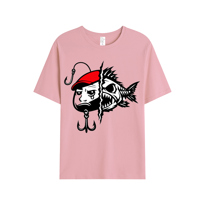 T-Shirt Angelglück am Wasser