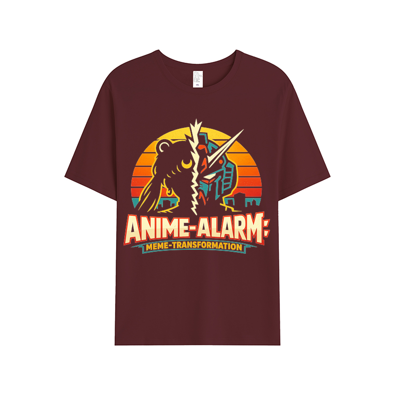 T-Shirt Anime-Alarm: Meme-Transformation