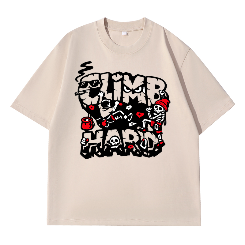 T-shirt Riot Chalk Glyph Kletterhallen-Vintage Vibe