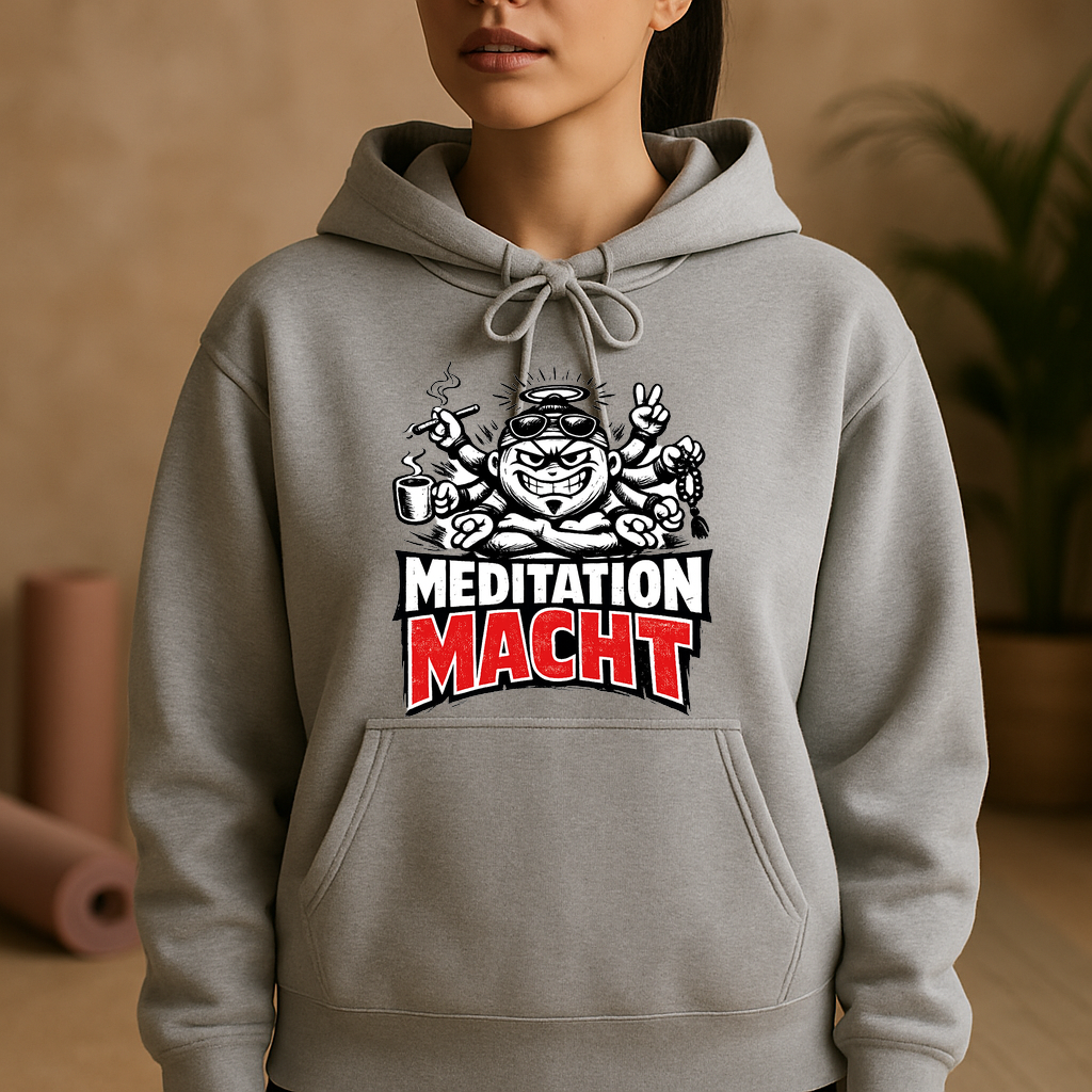Hoodie ZenPower Meditation Macht