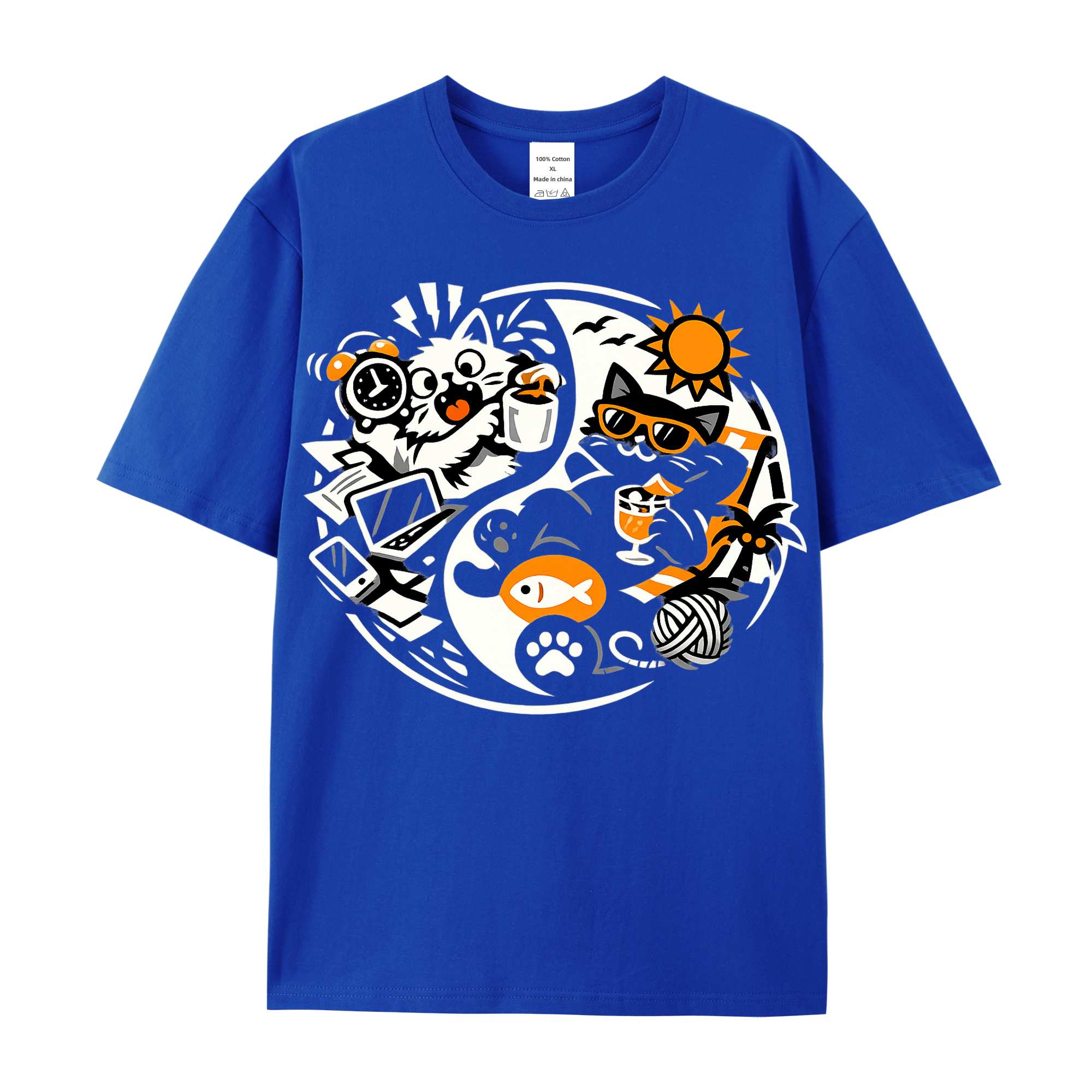 T-Shirt Katzenliebe Pur