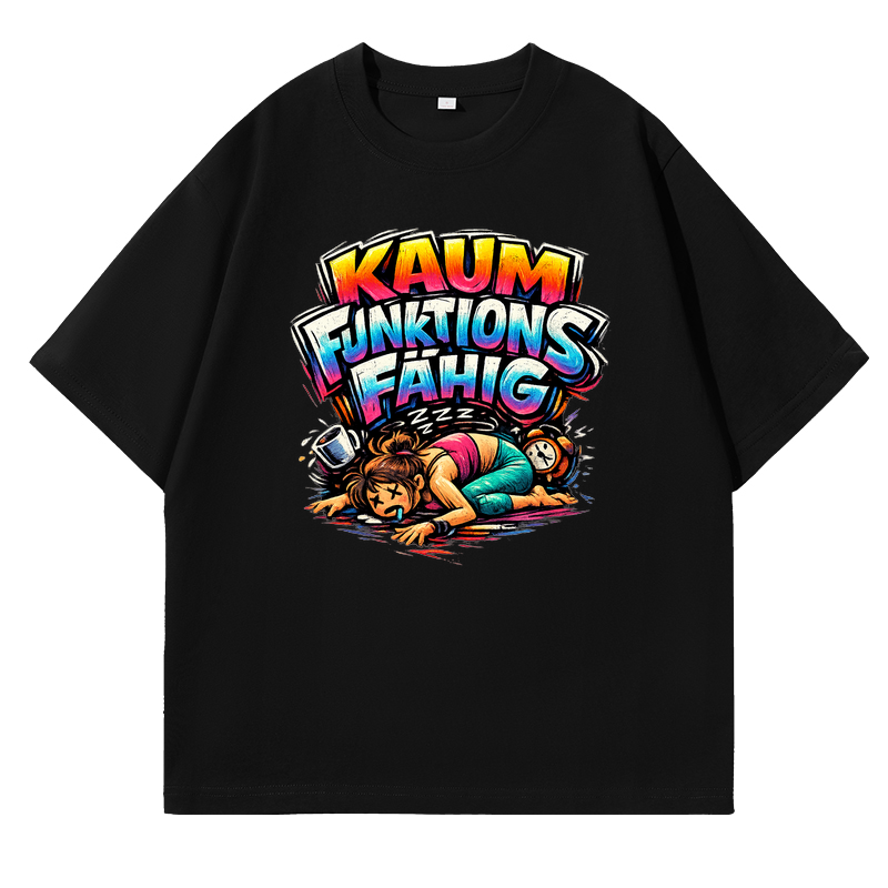 T-Shirt Yogitausfall – Humor trifft Balance