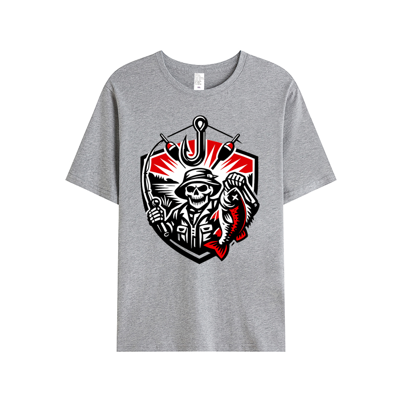 T-Shirt Angelglück am Wasser